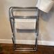 Vintage 1970s leather director's chair