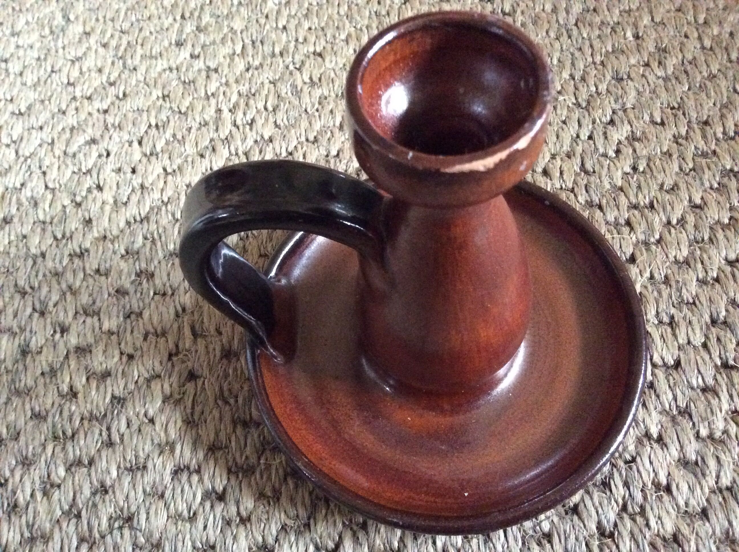 Sandstone candle holder