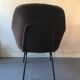 Vintage velvet-covered chair