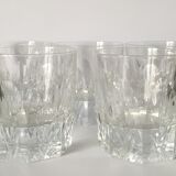 Set of 5 glasses with CHRISTOFLE whisky