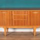 Retro Walnut 1960s Jentique Short Sideboard