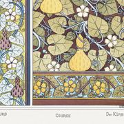 Poster “Squash”, after an Art Nouveau lithograph from 1897