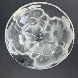 Pair of crystal candle holders - Cristallerie Nachtmann