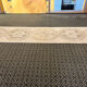 Handmade long entry Runner, beige hallway rug