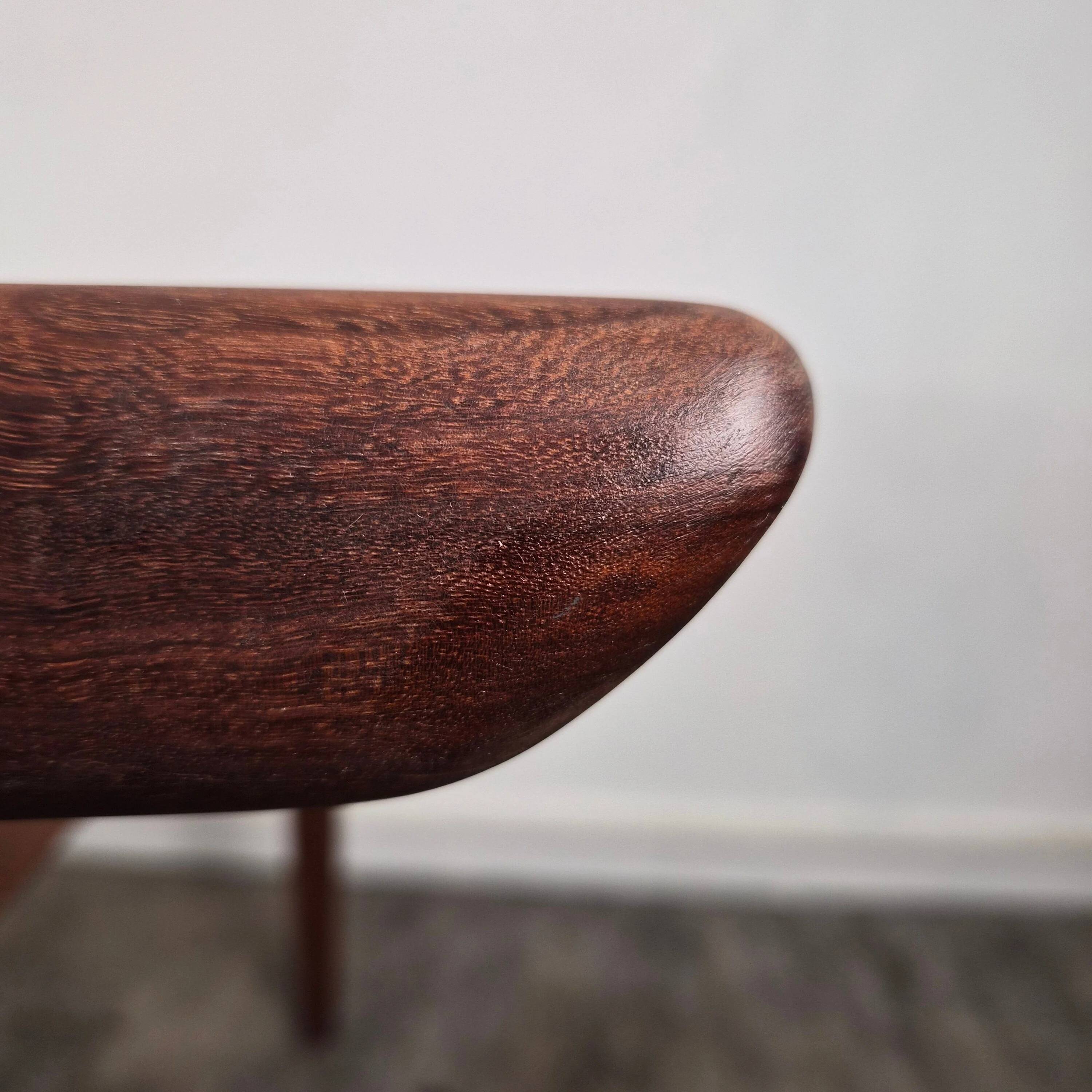 Table à manger en teck avec extension par Johannes Andersen, pour Uldum Møbelfabrik, Danemark, 1960.
