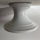 Louis Philippe 19th century mounted cake plate in white earthenware