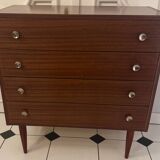 Vintage Scandinavian chest of drawers