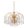 Italian Cascata chandelier with Murano drops, 1970s