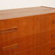 Commode danoise en teck, 6 tiroirs