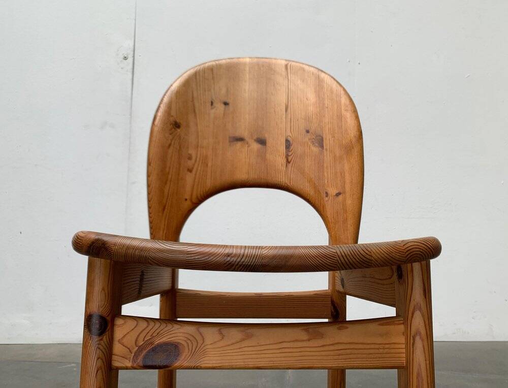 Danish pine chairs from the mid-century by Niels Koefoed for Glostrup, 1960s, set of 4.