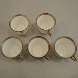 Old Porcelain Coffee Service Part 11 pcs