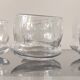 Set of 6 vintage "wobble" glasses (boat special)