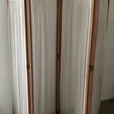 Vintage weathered wooden screen