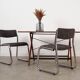 Folding teak table, Italian design, 1970s, made in Italy