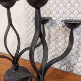 Pair of large candlesticks