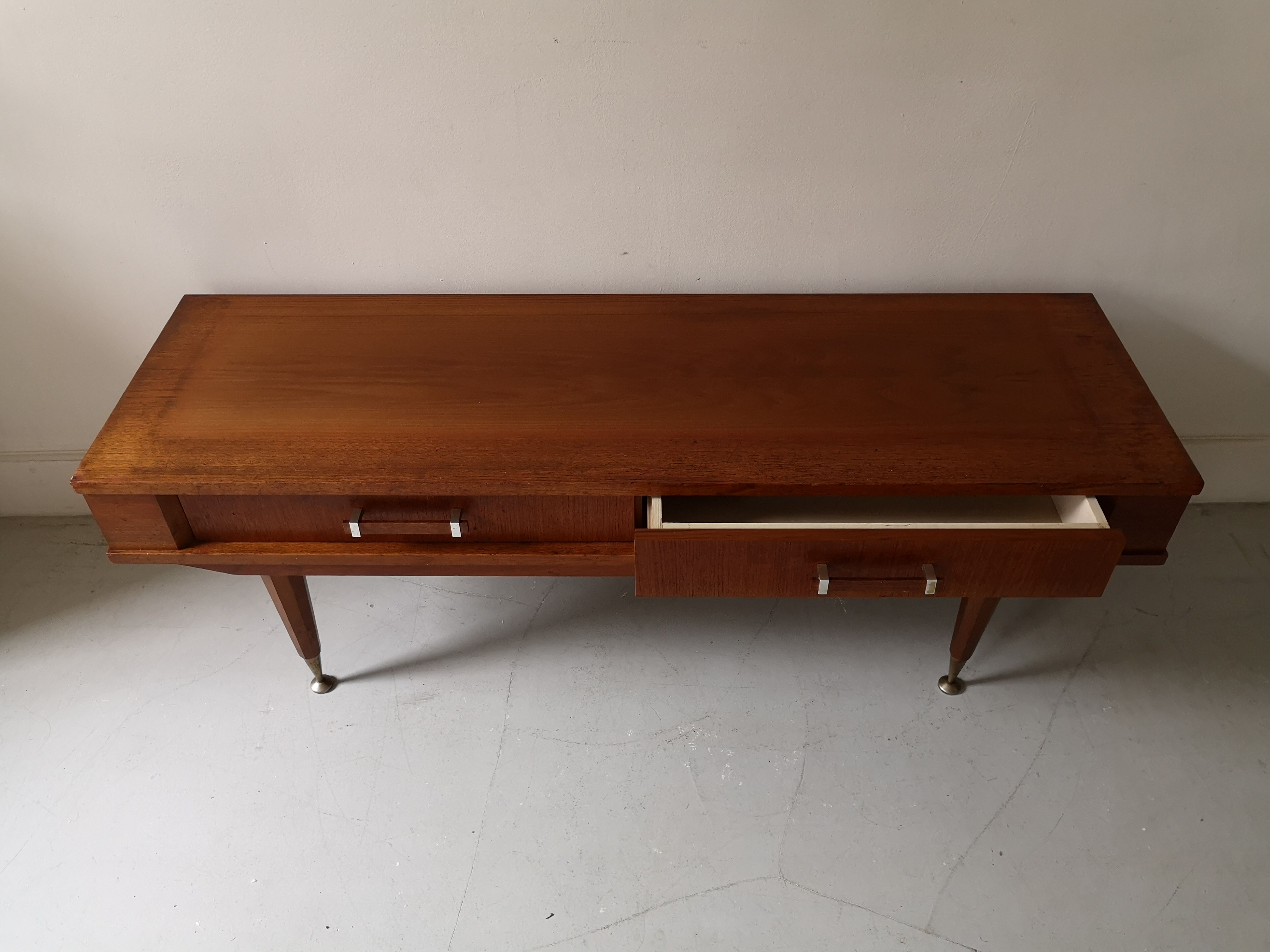 Enfilade basse design scandinave en bois, 1970