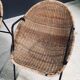 Mid-Century Modern Rattan Armchairs, France, 1950s, Set of 2