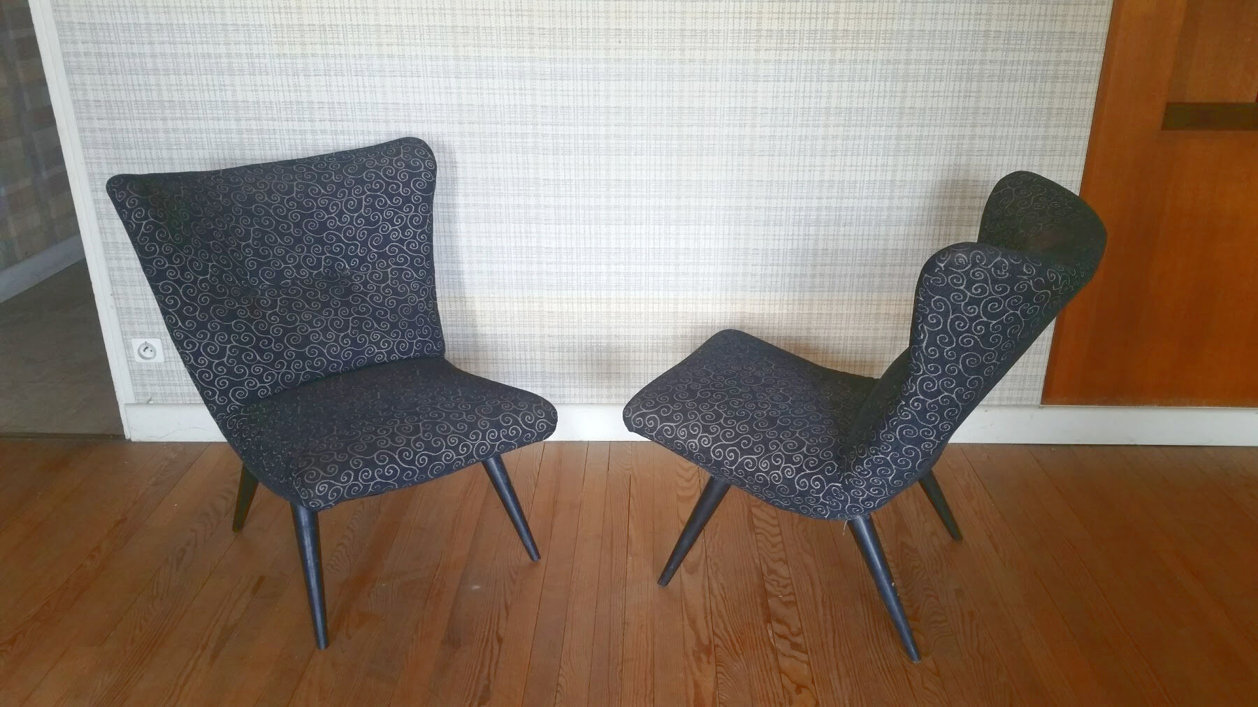 Armchair Chair wing chair years 50