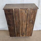 Old Burmese teak display case