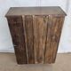 Old Burmese teak display case