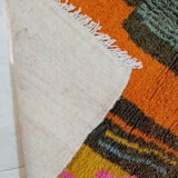 Berber tribal carpet orange 250 x 150 cm