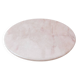 Plateau rond en marbre rose