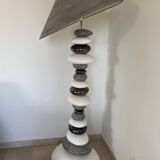 Large pebble lamp Francois Chatain