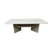 Table basse en travertin