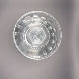 5 small antique crystal cups
