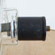 Cylindrical suspension in molded glass 1960