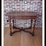 Gaïac wood table from the 17th century