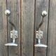 Bistro wall-mounted coat rack