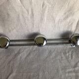 Metal wall coat rack