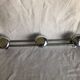 Metal wall coat rack