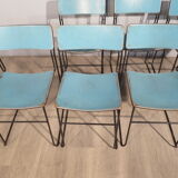 6 Sultana living room chairs by Arrben, Italy, 1970