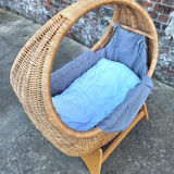 Vintage baby bed designed by Dirk Van Sliedregt for Gebroeders Jonkers, be