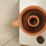 Sandstone pitcher with ice cube compartment