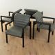 4 chaises de salle à manger postmodernes de Flötotto, années 1980