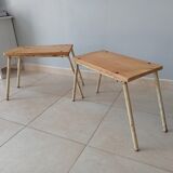 Pair of benches 50s