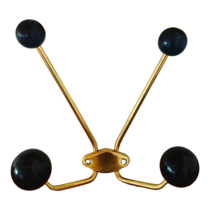 Quadruple patère vintage