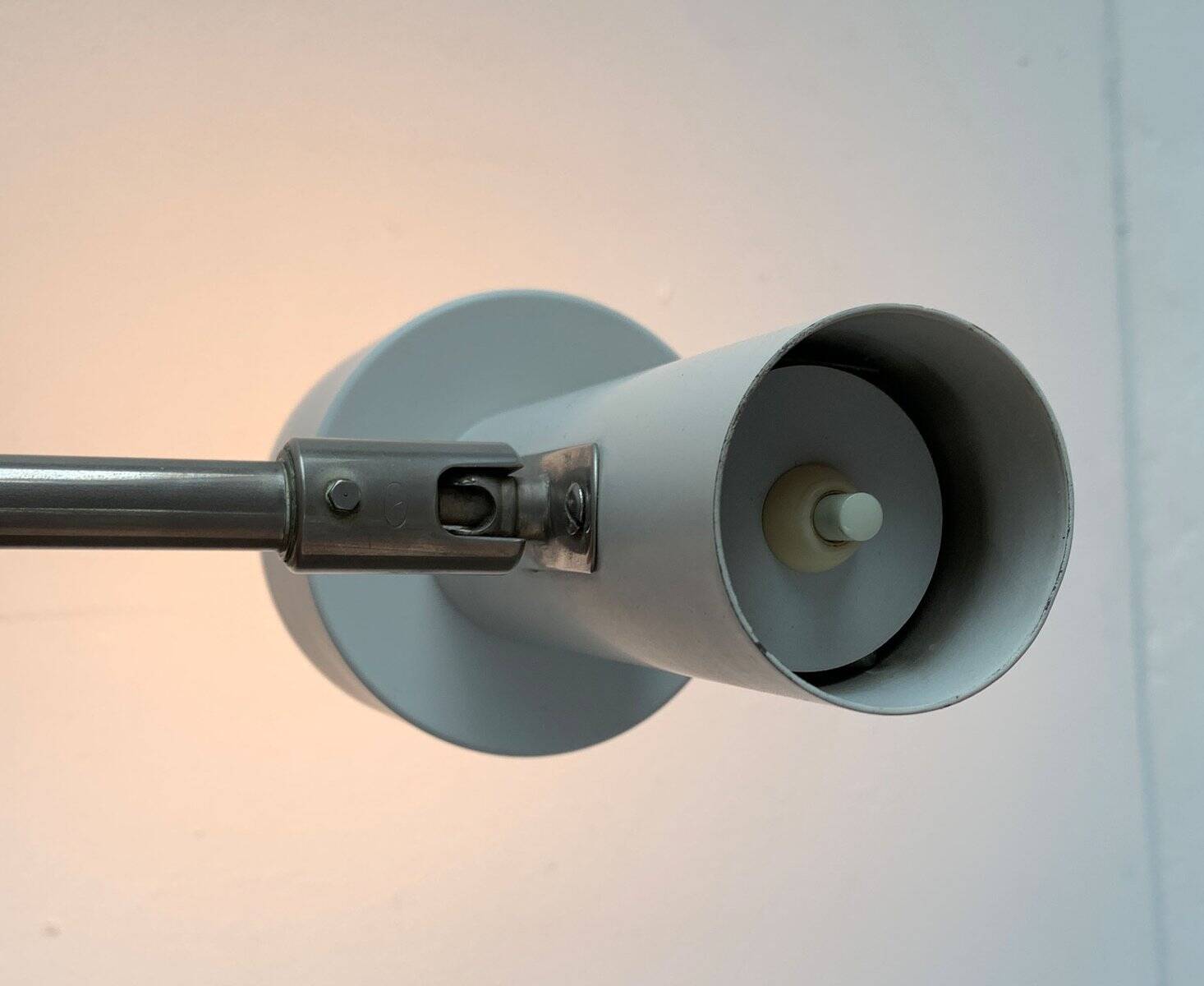 Applique, lampe à pince minimaliste de Beisl, Allemagne années 1960