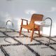 Paire de petite tables d'appoint design des années 70