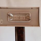 Metal and brass floor lamp, Relco Milano, 1970s.