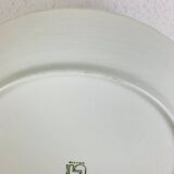 8 assiettes service poisson Sarreguemines vintage