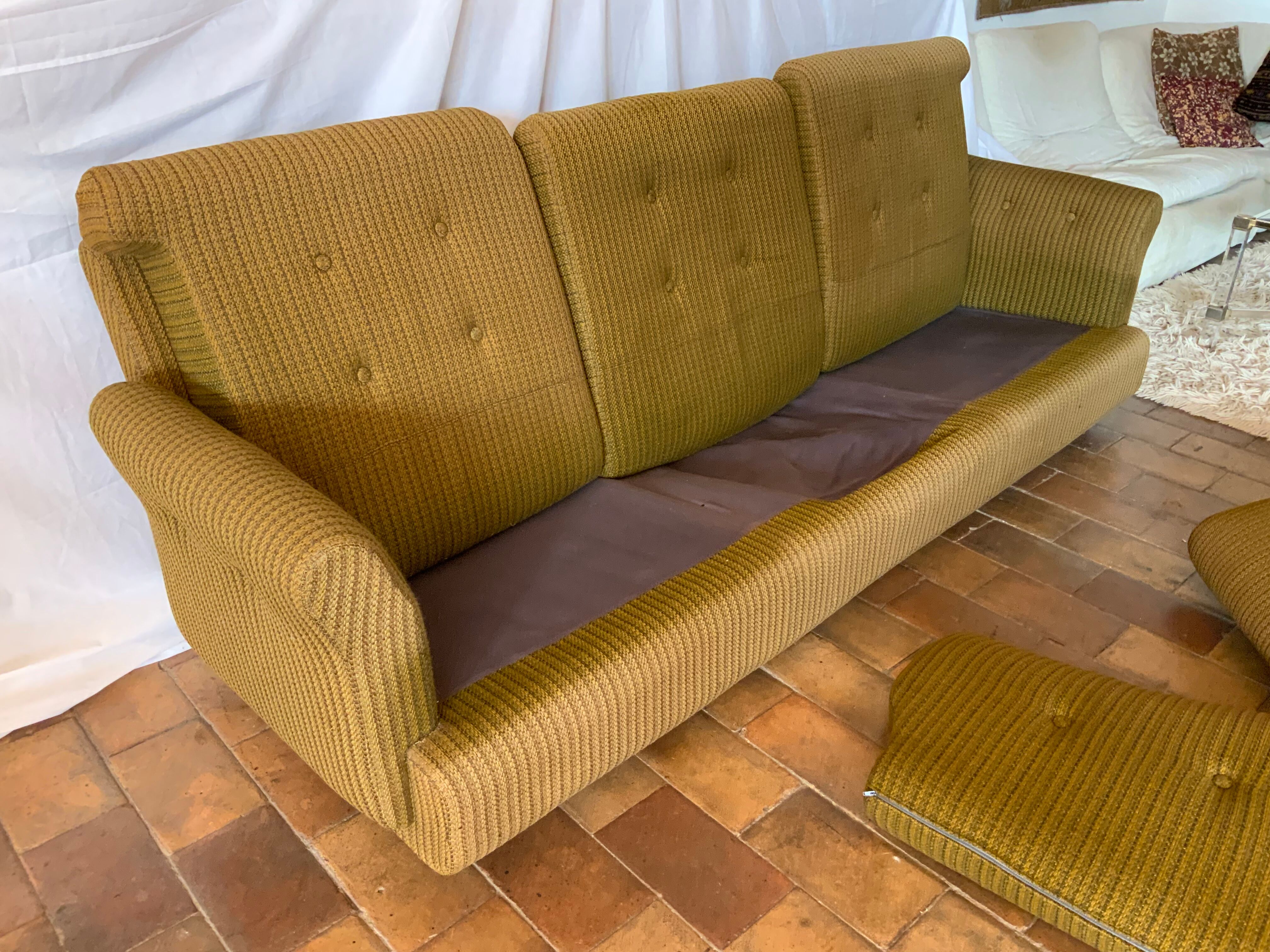 Vintage 3-seater sofa
