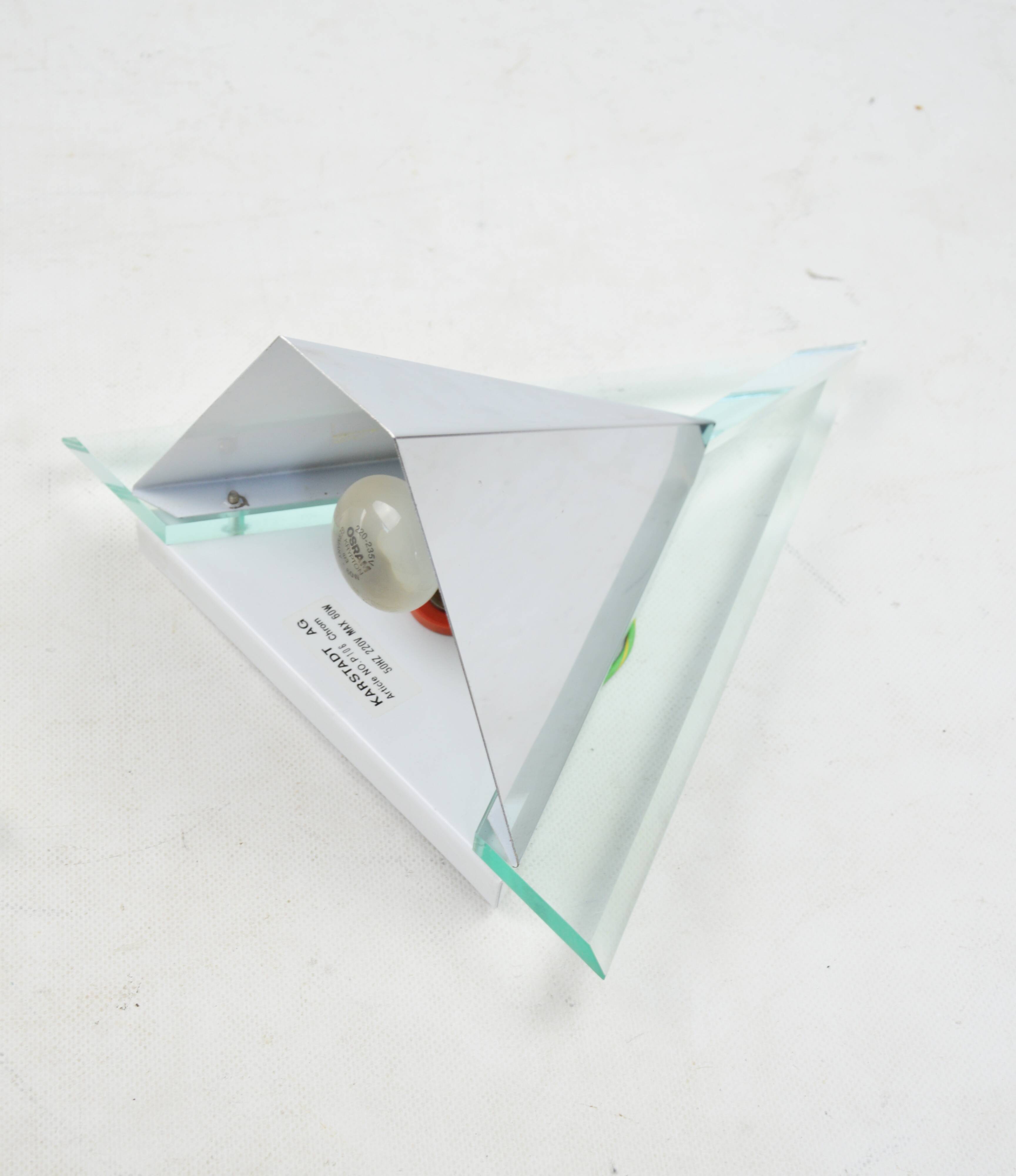 Pair of wall lamps, Karstadt, 1980s