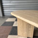 Vintage travertine coffee table