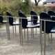 Set of 7 Belgo Chrome chairs from the 1980s