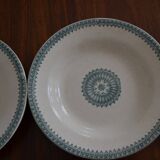 Ironstone plates, English pattern