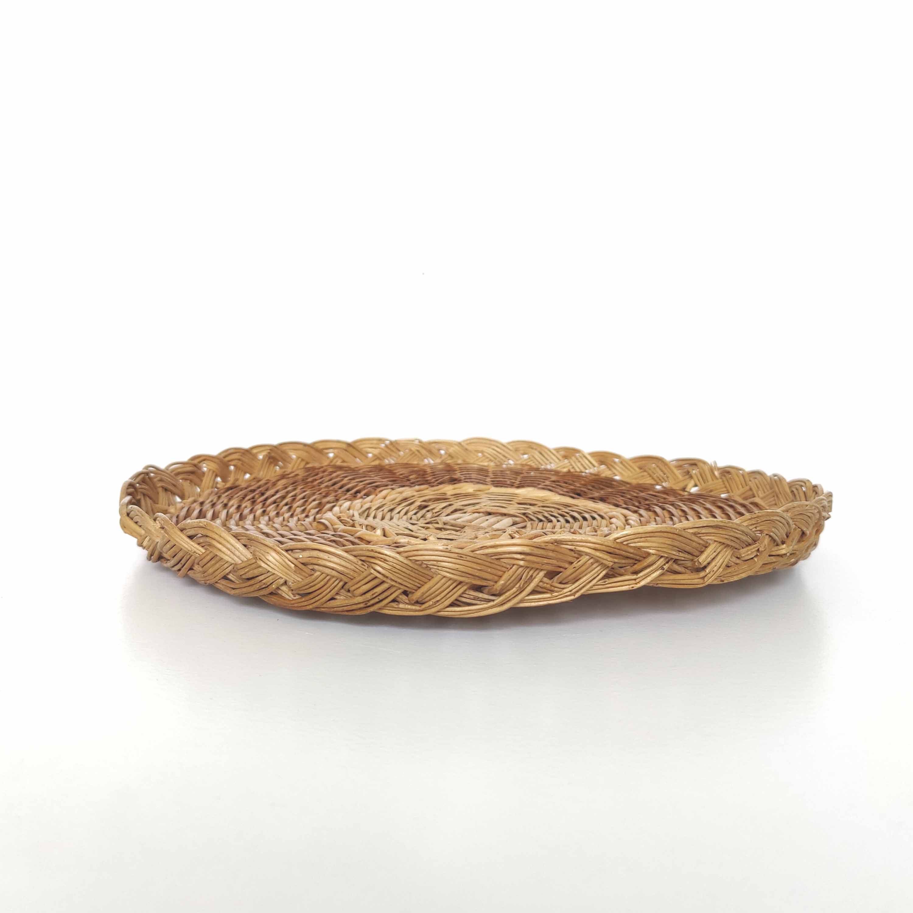Wicker dish diameter 30cm